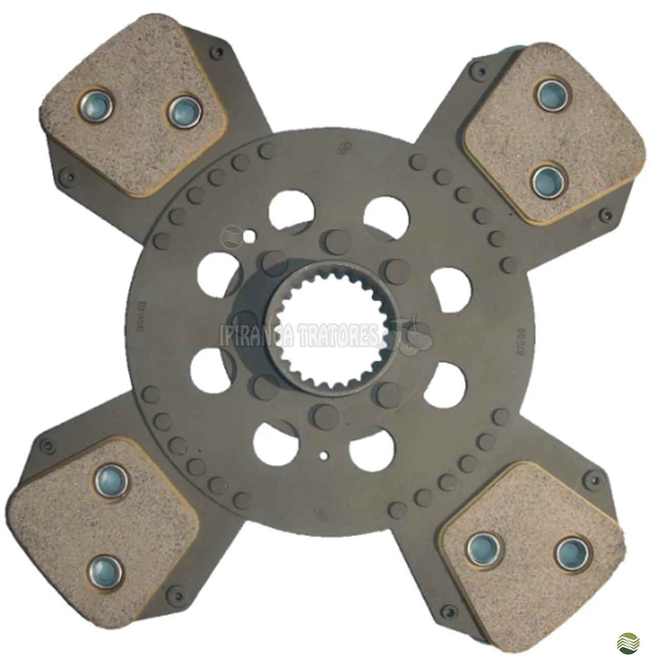 DISCO EMBREAGEM 4 PASTILHA MF 680 / 7180     6226847  /  041847